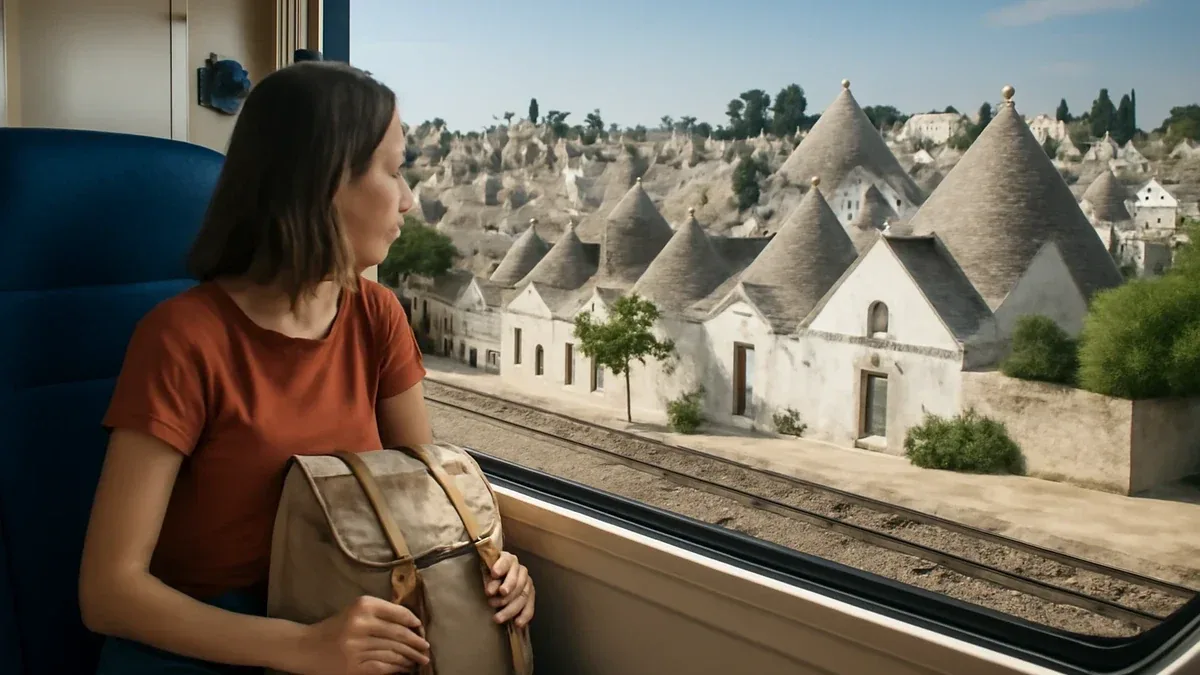 Come scegliere il posto sul treno quando si viaggia con una valigia