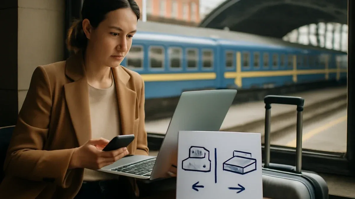 Come salvare offline le informazioni sui trasporti prima di partire